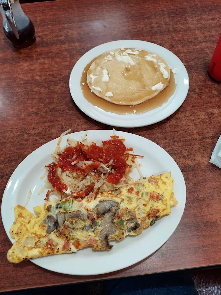 Western Omelette w Hashbrown